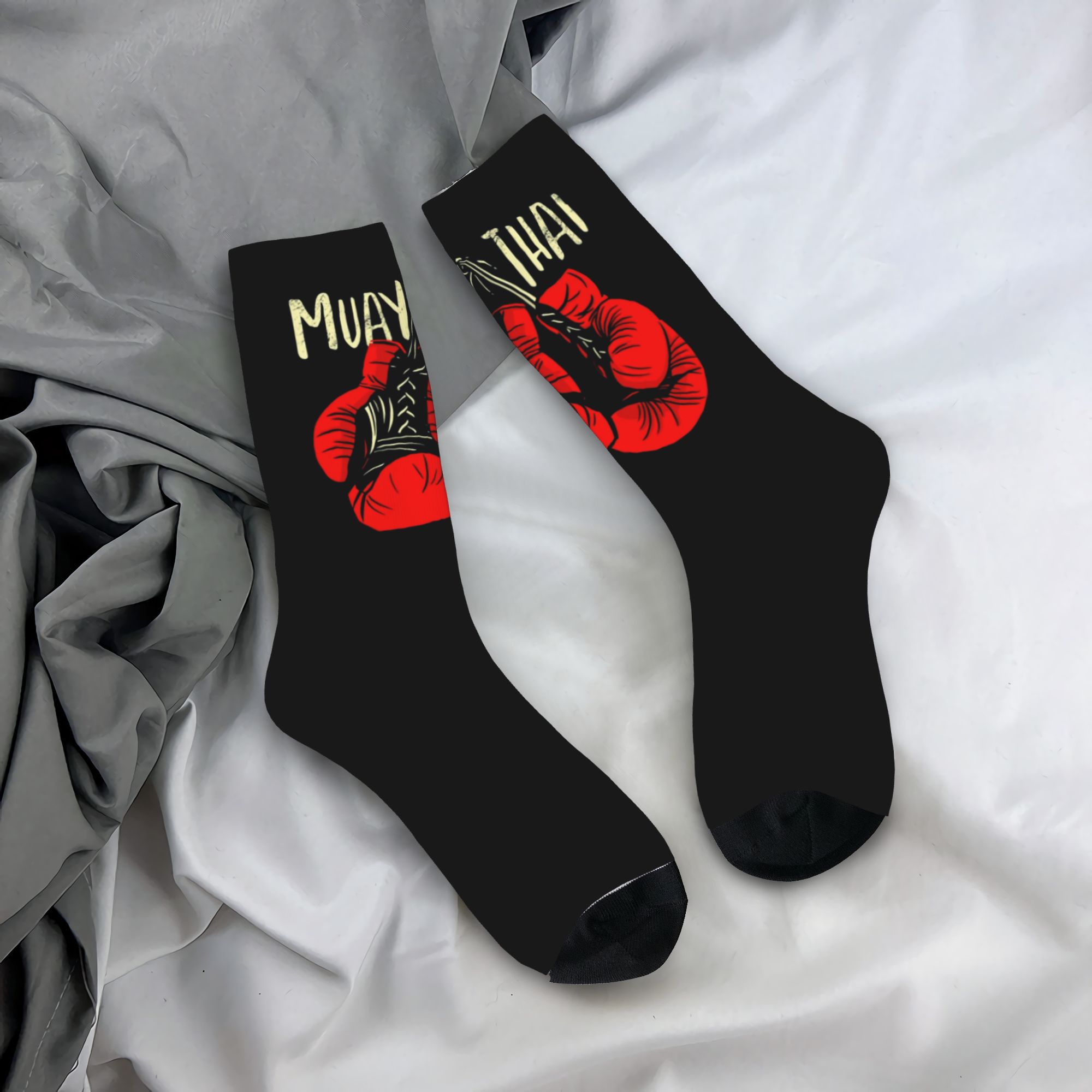 Dress Sock Men - 맞춤형 무에타이 글러브 남녀 공용 크루삭스