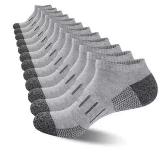 Athletic Sock Cushion - 남성용 쿠션형 발목 스포츠 양말, 통기성