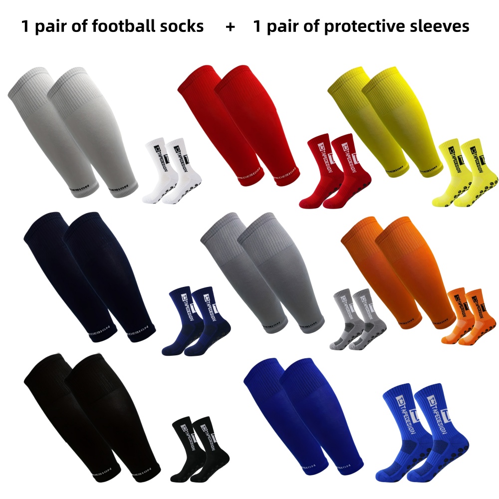 축구 양말 1켤레 + 보호 슬리브 1켤레 남녀 공용 축 - Compression Sleeve Calf 리뷰 및 가격