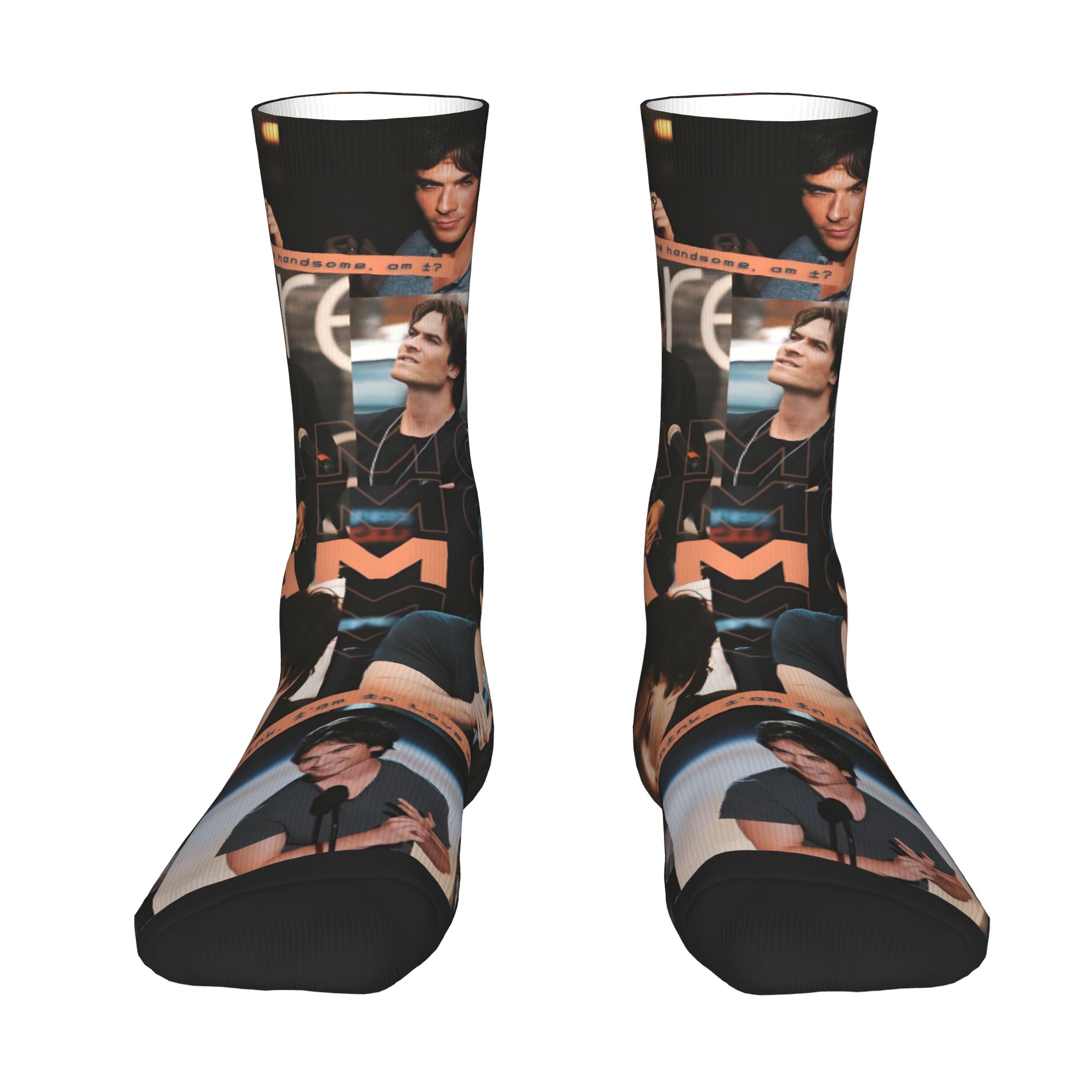 커스텀 뱀파이어 다이어리 드레스 양말 남녀 공용 따뜻한 - Dress Sock Men 리뷰 및 가격