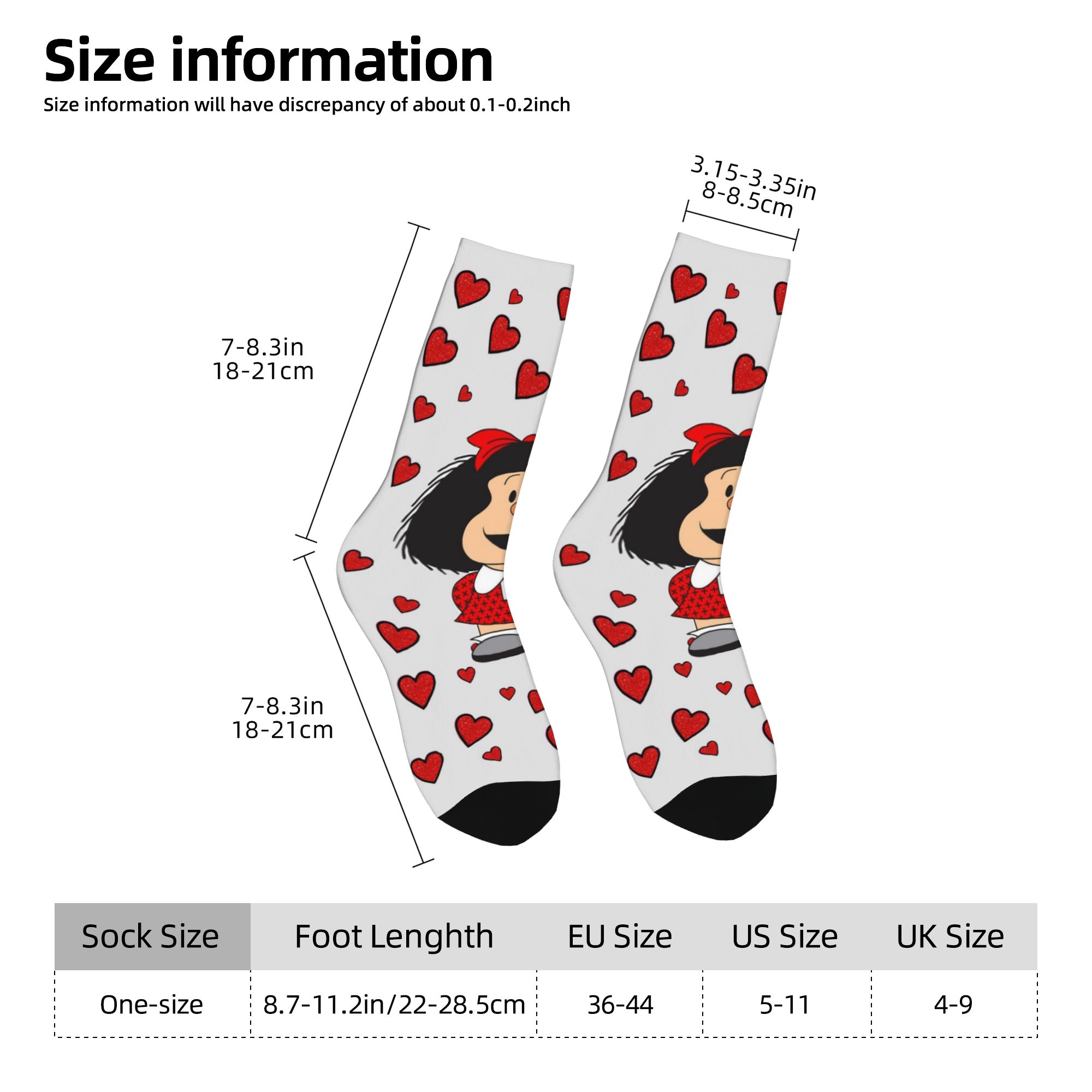 남성 여성을 위한 맞춤형 유머 M-Mafalda 드레스 - Dress Sock Men 리뷰 및 가격
