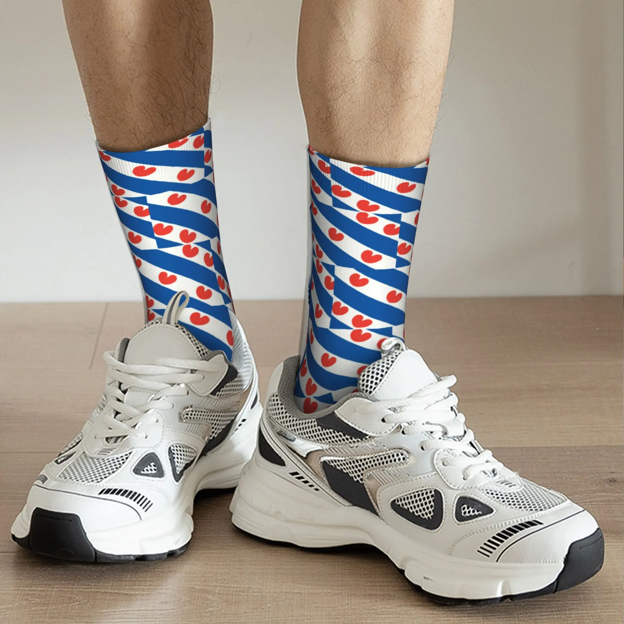 맞춤 제작된 프리스란트 국기 디자인 남성용 크루 삭스, - Dress Sock Men 리뷰 및 가격